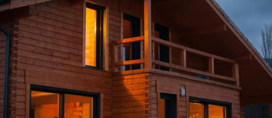 maison en bois